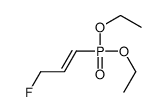 1-diethoxyphosphoryl-3-fluoroprop-1-ene Structure