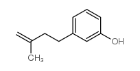 3-(3-甲基-3-丁烯)-苯酚结构式