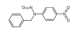 N-benzyl-4-nitro-N-nitroso-aniline Structure