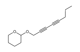 tetrahydro-2-[(2,4-octadiynyl)oxy]-2H-pyran Structure