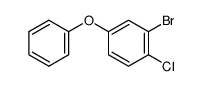 (3-bromo-4-chloro-phenyl)-phenyl ether结构式