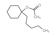 (1-pentylcyclohexyl) acetate Structure