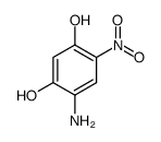 4-AMINO-6-NITRORESORCINOL HYDROCHLORIDE Structure