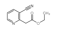 2-(3-氰基吡啶-2-基)乙酸乙酯结构式