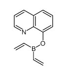 bis(ethenyl)-quinolin-8-yloxyborane Structure