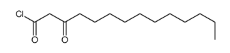 3-oxotetradecanoyl chloride结构式