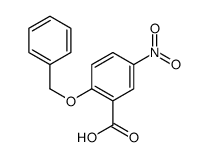 2-(BENZYLOXY)-5-NITROBENZOIC ACID Structure