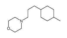4-[3-(4-methylcyclohexyl)propyl]morpholine结构式