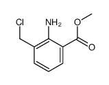 methyl 2-amino-3-(chloromethyl)benzoate Structure