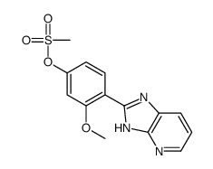 [4-(1H-imidazo[4,5-b]pyridin-2-yl)-3-methoxyphenyl] methanesulfonate Structure