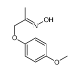 N-[1-(4-methoxyphenoxy)propan-2-ylidene]hydroxylamine结构式