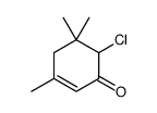 6-chloro-3,5,5-trimethylcyclohex-2-en-1-one结构式