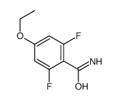 4-乙氧基-2,6-二氟苯甲酰胺结构式