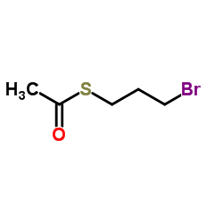 3-溴-1-丙硫醇乙酸酯结构式
