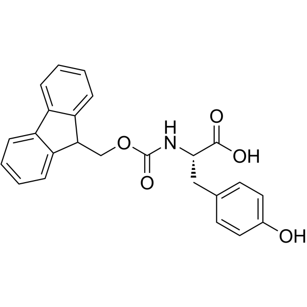 Fmoc-L-酪氨酸结构式