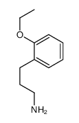 3-(2-ethoxyphenyl)propan-1-amine Structure