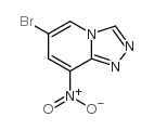 6-Bromo-8-nitro-[1,2,4]triazolo[4,3-a]pyridine Structure
