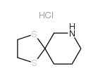 1,4-二硫-7-氮杂螺[4.5]癸烷盐酸盐结构式