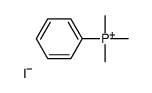 trimethyl(phenyl)phosphanium,iodide Structure