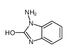 1-氨基-1,3-二氢-2H-苯并咪唑-2-酮结构式