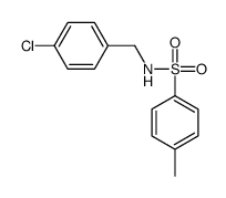 N-[(4-chlorophenyl)methyl]-4-methylbenzenesulfonamide结构式