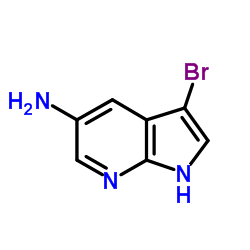3-溴-1H-吡咯并[2,3-b]吡啶-5-胺图片