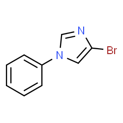 4-BROMO-1-PHENYLIMIDAZOLE structure