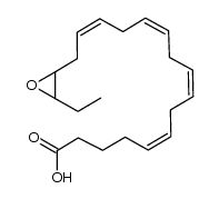 17,18-Epoxyeicosatetraenoic acid结构式