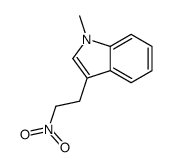 1-methyl-3-(2-nitroethyl)indole Structure