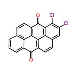dichlorodibenzo[def,mno]chrysene-6,12-dione Structure