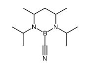 bis[di(propan-2-yl)amino]boranylformonitrile Structure