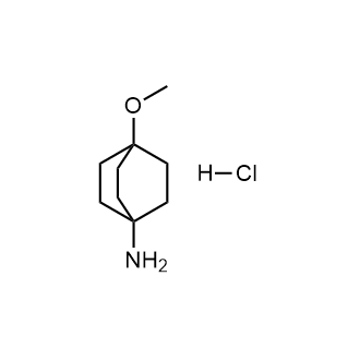 4-Methoxybicyclo[2.2.2]octan-1-amine hydrochloride Structure