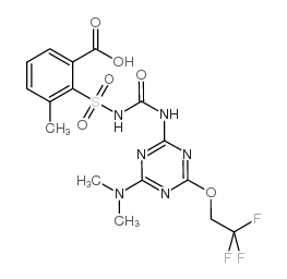 氟胺磺隆结构式
