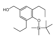 [4-[tert-butyl(dimethyl)silyl]oxy-3,5-dipropylphenyl]methanol Structure