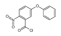 2-nitro-5-phenoxybenzoyl chloride Structure
