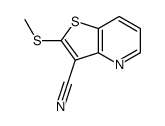 2-methylsulfanylthieno[3,2-b]pyridine-3-carbonitrile Structure