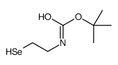 tert-butyl N-(2-selanylethyl)carbamate结构式