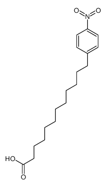 12-(4-nitrophenyl)dodecanoic acid结构式