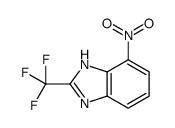 4-nitro-2-(trifluoromethyl)-1H-benzimidazole Structure
