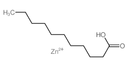 Undecanoic acid, zincsalt (2:1) Structure