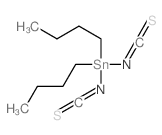 Stannane,dibutyldiisothiocyanato- Structure
