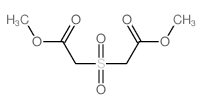 Acetic acid, 2,2'-sulfonylbis-, 1,1'-dimethyl ester结构式