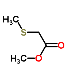 (甲硫基)乙酸甲酯结构式