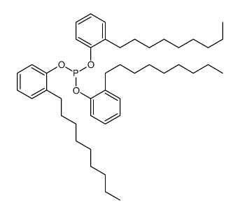 Phosphorous acid tris(2-nonylphenyl) ester Structure