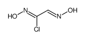 (1Z,2E)-N-hydroxy-2-(hydroxyimino)-acetimidoyl chloride Structure