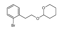 2-(2-溴苯乙氧基)-四氢-2H-吡喃结构式
