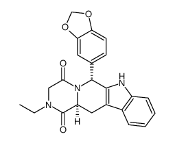 Methyltadalafil Structure