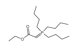 tri-n-butyl(ethoxycarbonylmethylene)phosphorane结构式