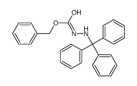 benzyl N-(tritylamino)carbamate结构式