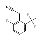2-Fluoro-6-(trifluoromethyl)phenylacetonitrile Structure
